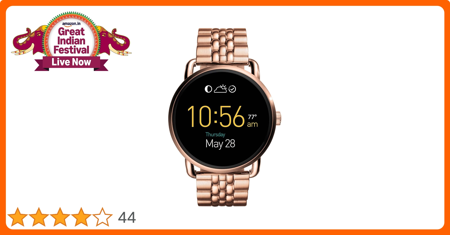 FOSSIL Q wander FTW 2112  スマートウォッチ Fossil FTW2112 - Q 2.0 Wander Watch • Watchard.com